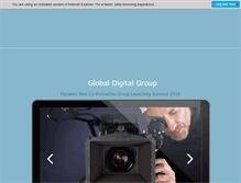 Tablet Screenshot of globaldigital.com